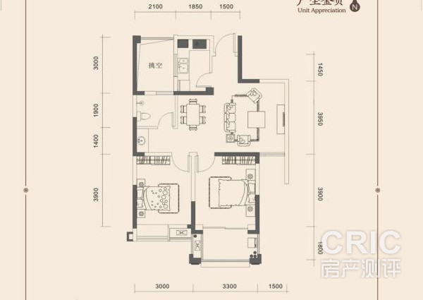 御景城 C2户型 约79㎡.jpg