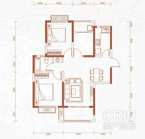 4#5#楼D4户型 100㎡ 三室两厅.jpg